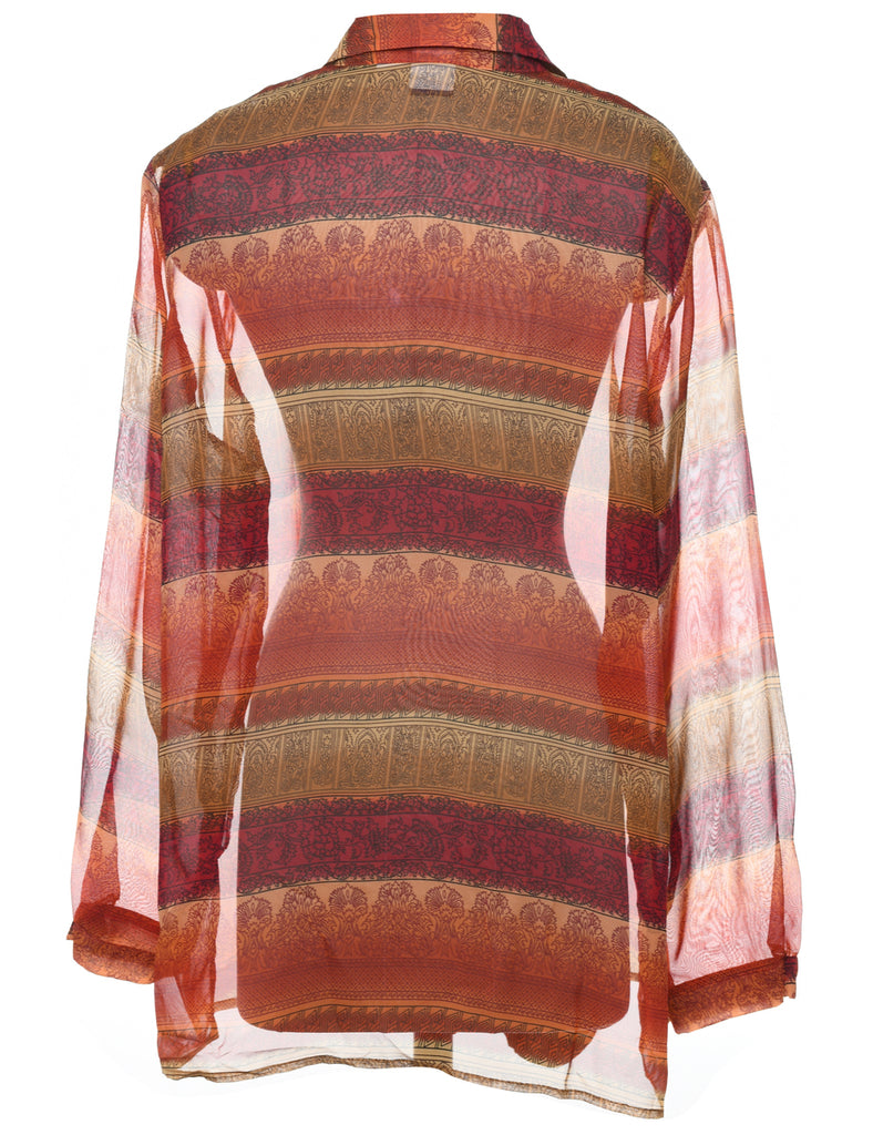 Sheer Effect Shirt - XL