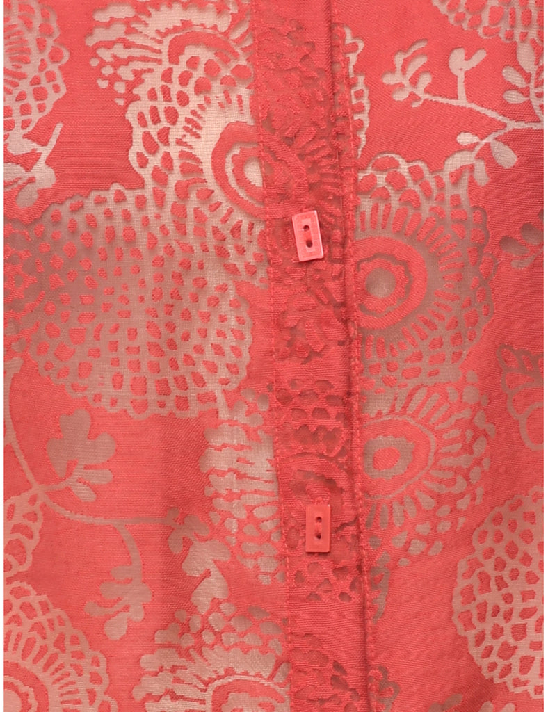 Sheer Effect Shirt - M