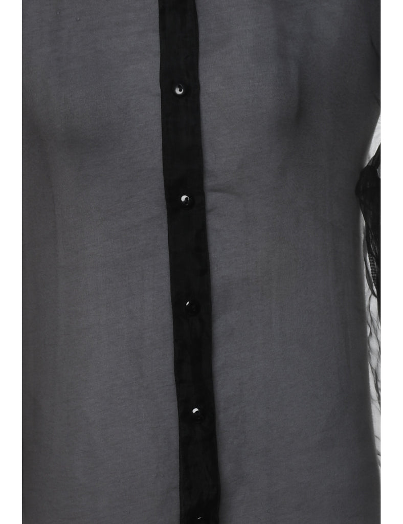Sheer Effect Shirt - L