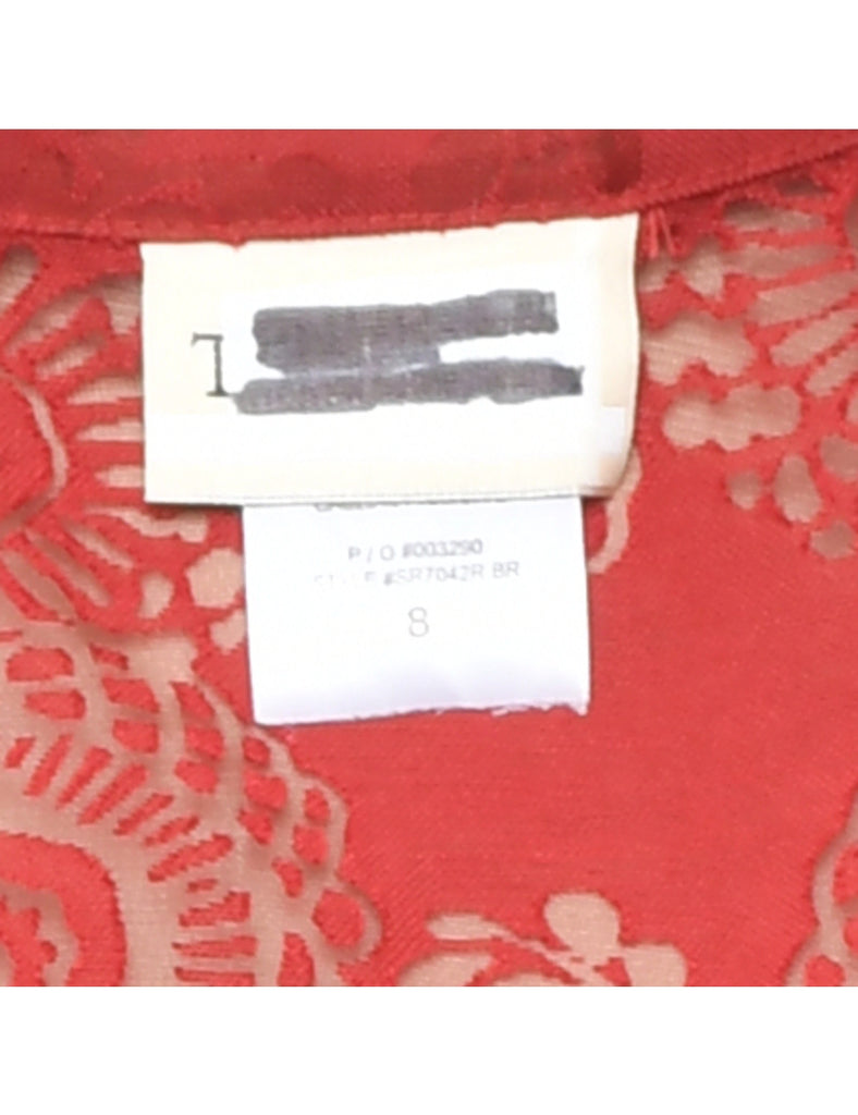 Sheer Effect Shirt - M