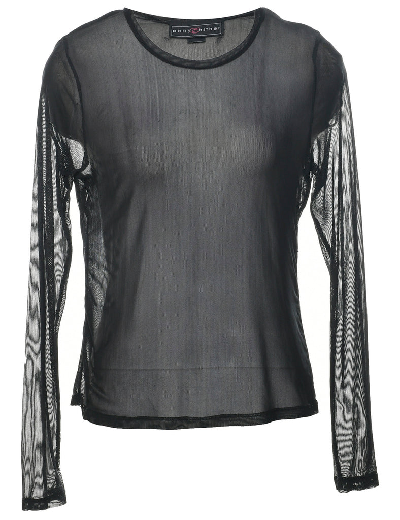 Sheer Effect Top - M