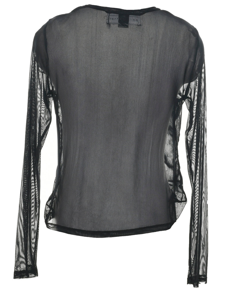 Sheer Effect Top - M