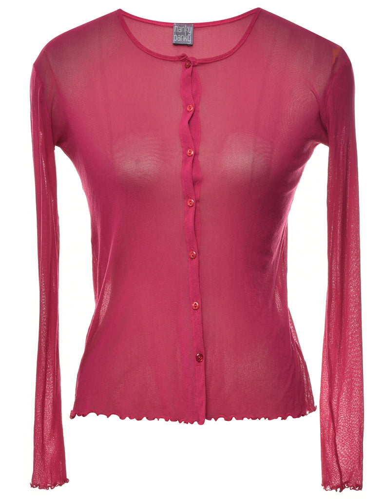 Sheer Effect Y2K Top - M