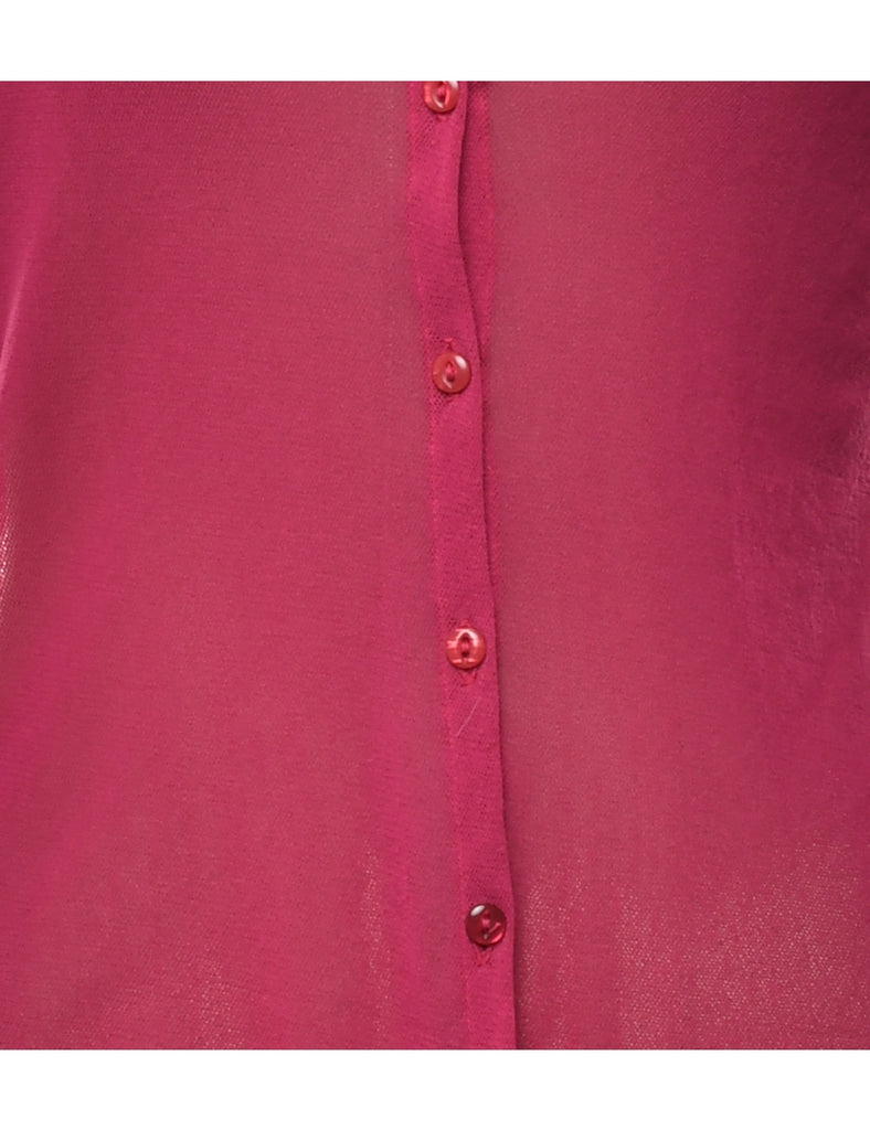 Sheer Effect Y2K Top - M