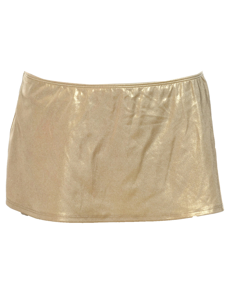 Shiny A-line Skort - S