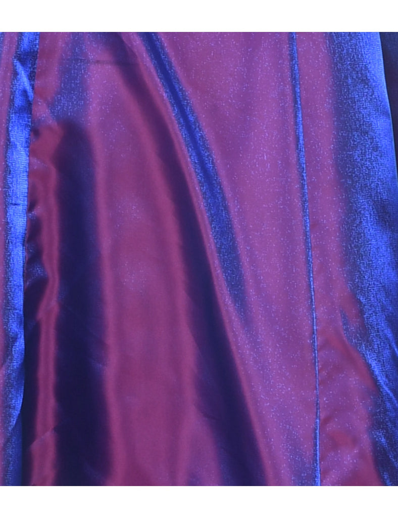 Shiny Beaded Prom Dress - XS