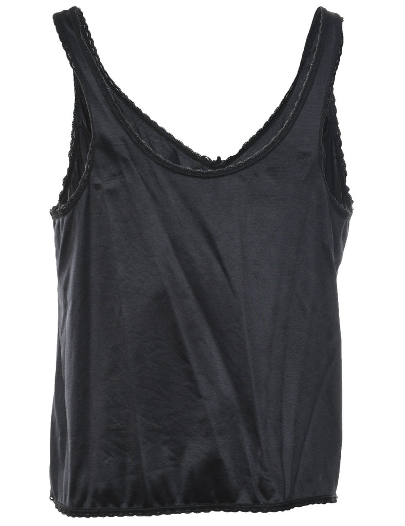 Shiny Classic Black Slip - M
