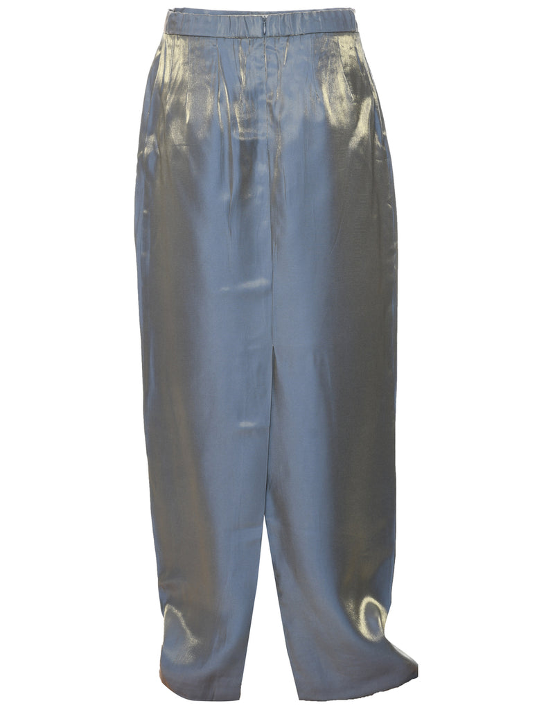 Shiny Maxi Skirt - L
