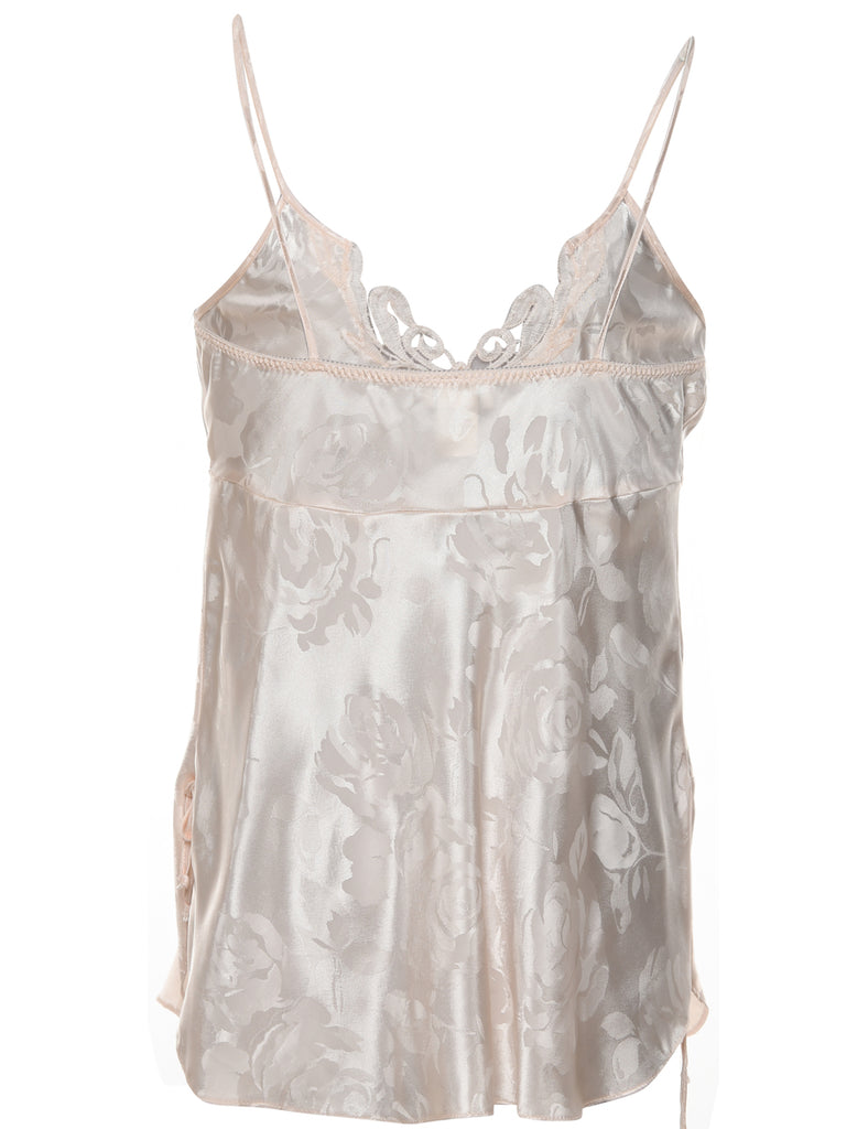 Shiny Off White Slip - M