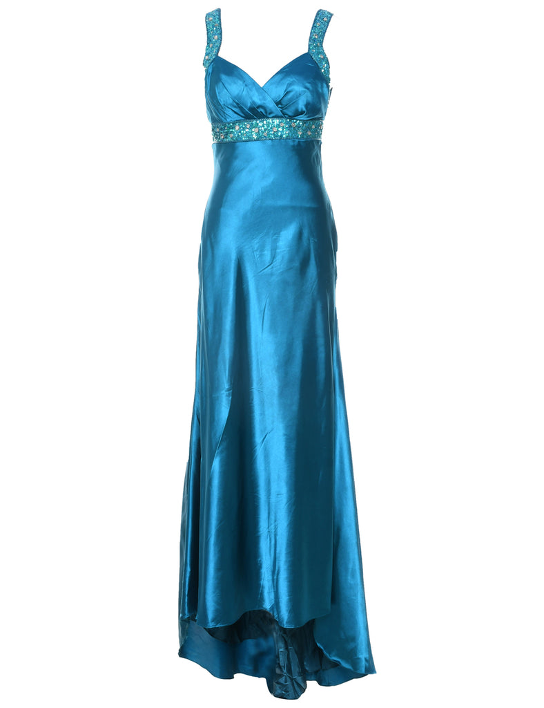 Shiny Sequinned Prom Dress - M