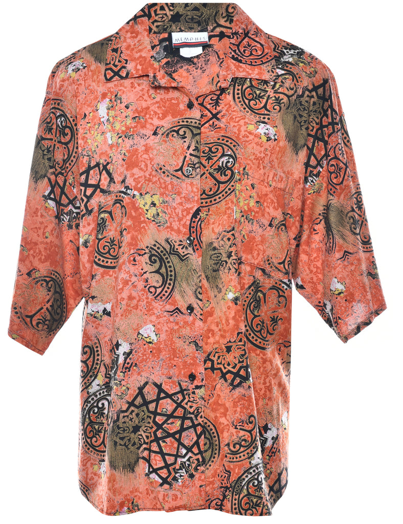 Short Sleeve Blouse - L