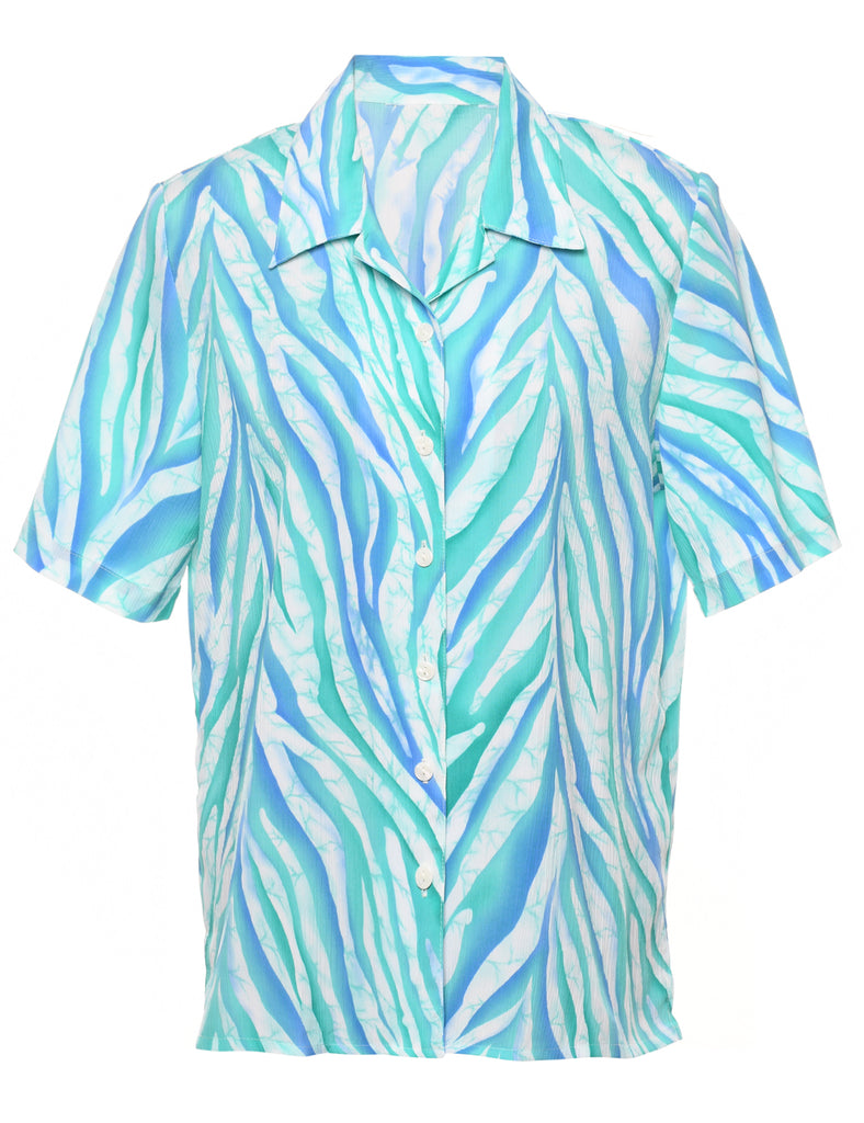 Short Sleeve Blouse - L