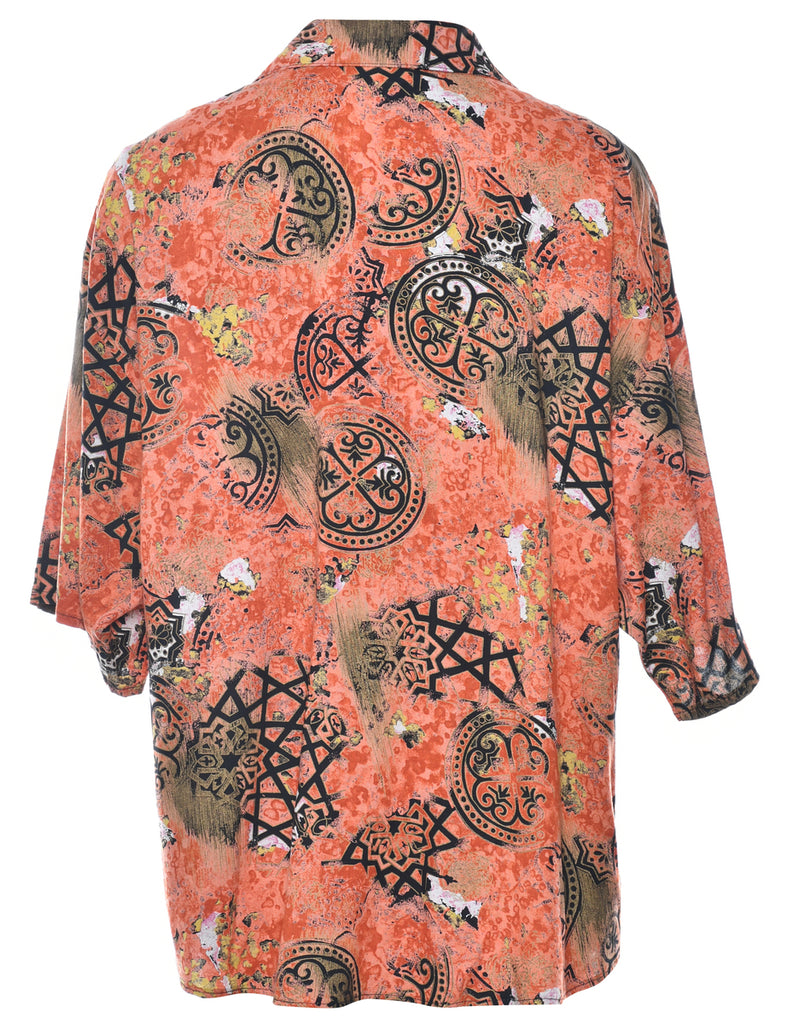 Short Sleeve Blouse - L