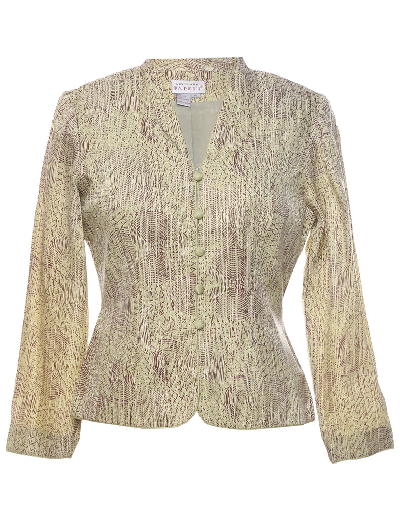 Silk Adrianna Papell Jacket - M