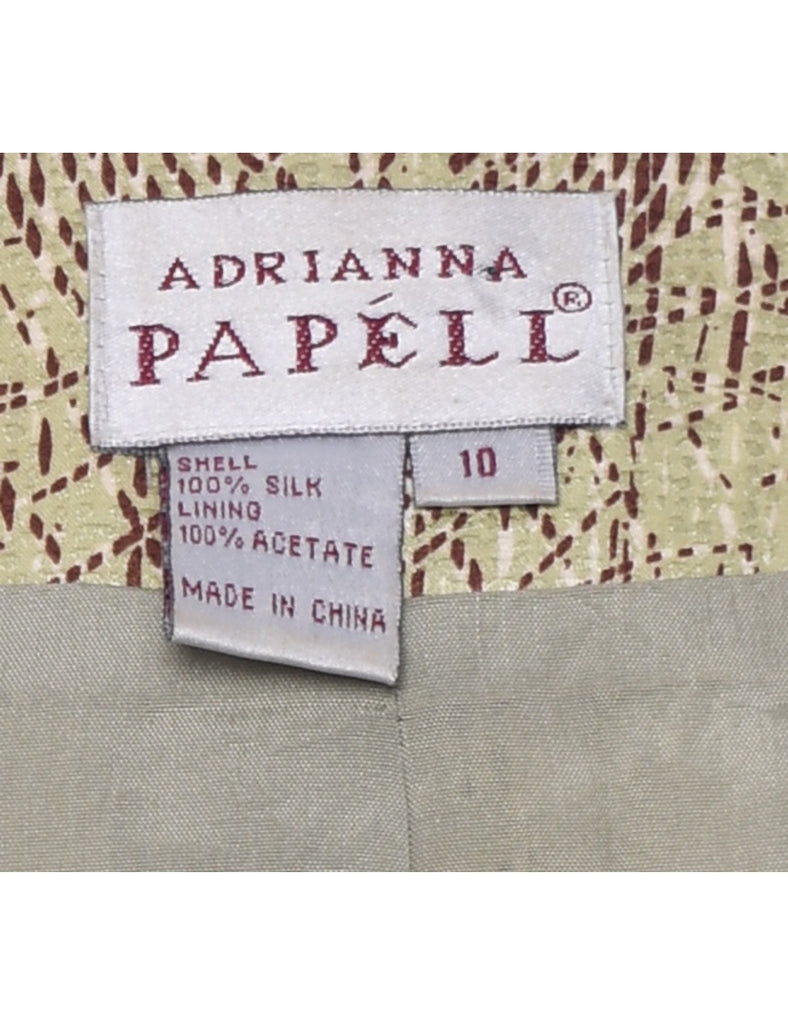 Silk Adrianna Papell Jacket - M