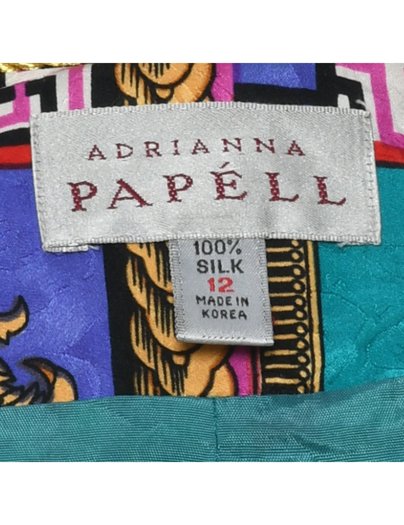 Silk Adrianna Papell Jacket - L