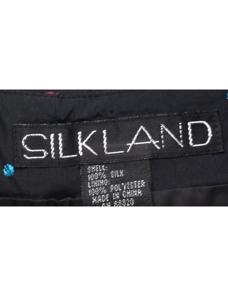 Silk Embroidered Trousers - W34 L28