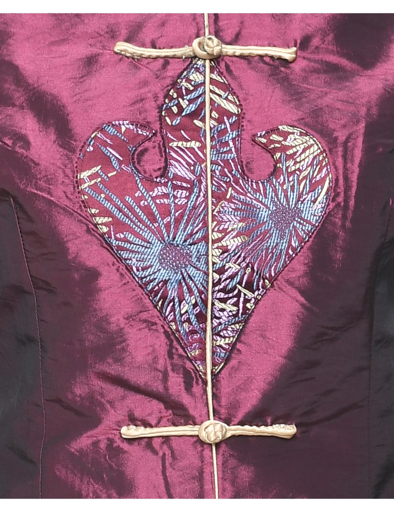 Silk Evening Jacket - M