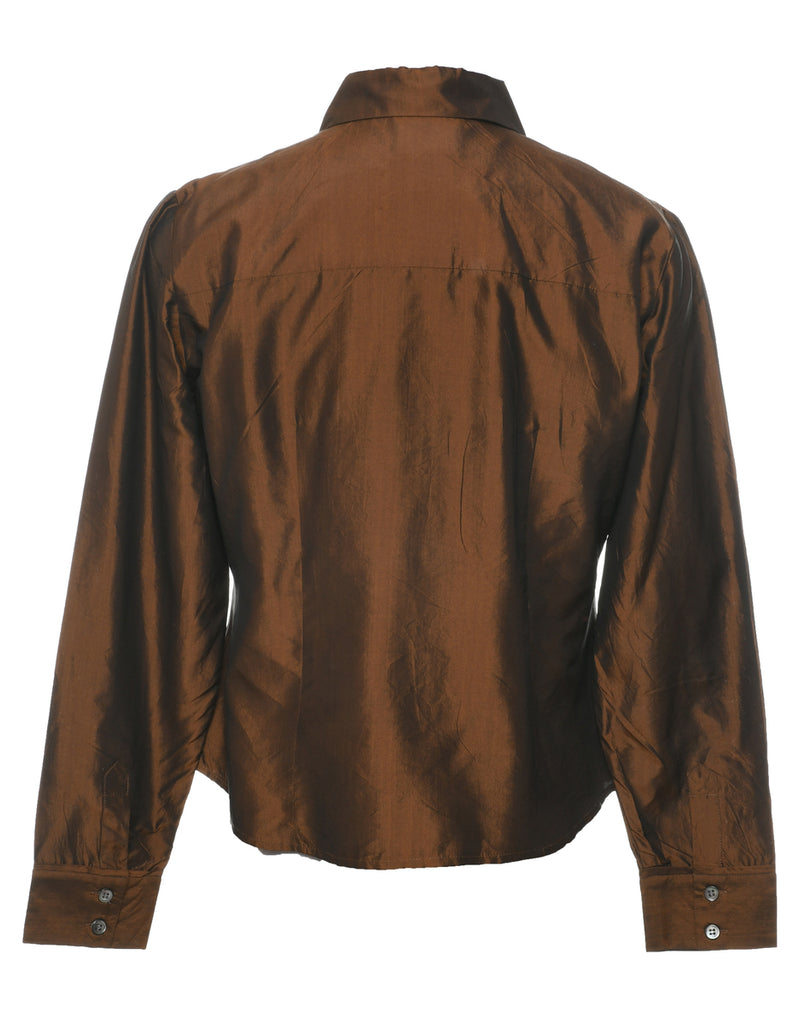 Silk Evening Shirt - M
