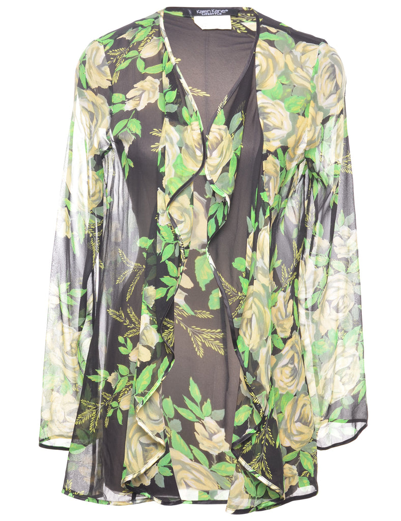 Silk Jacket - M