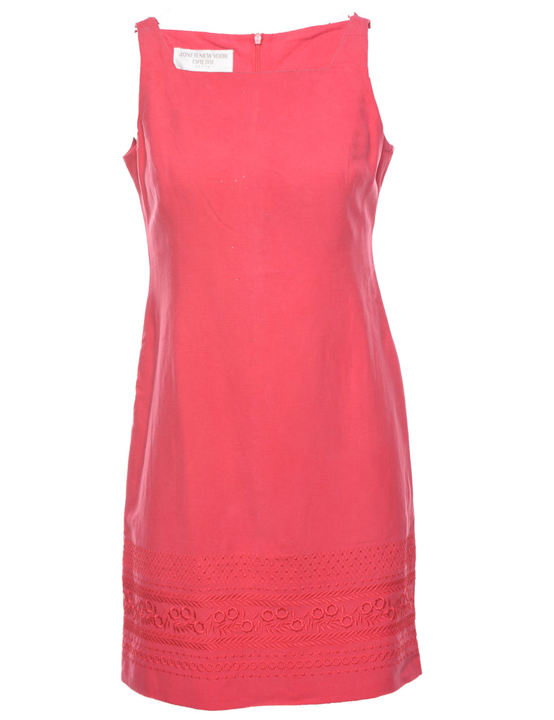 Silk Pink Dress - S