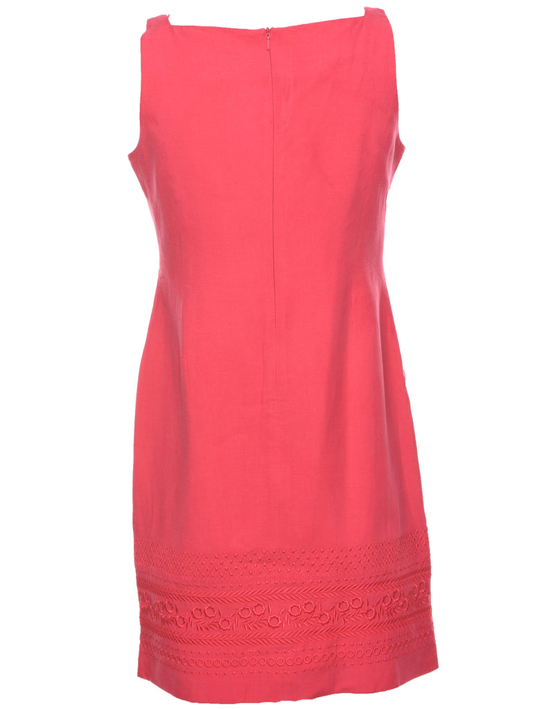 Silk Pink Dress - S