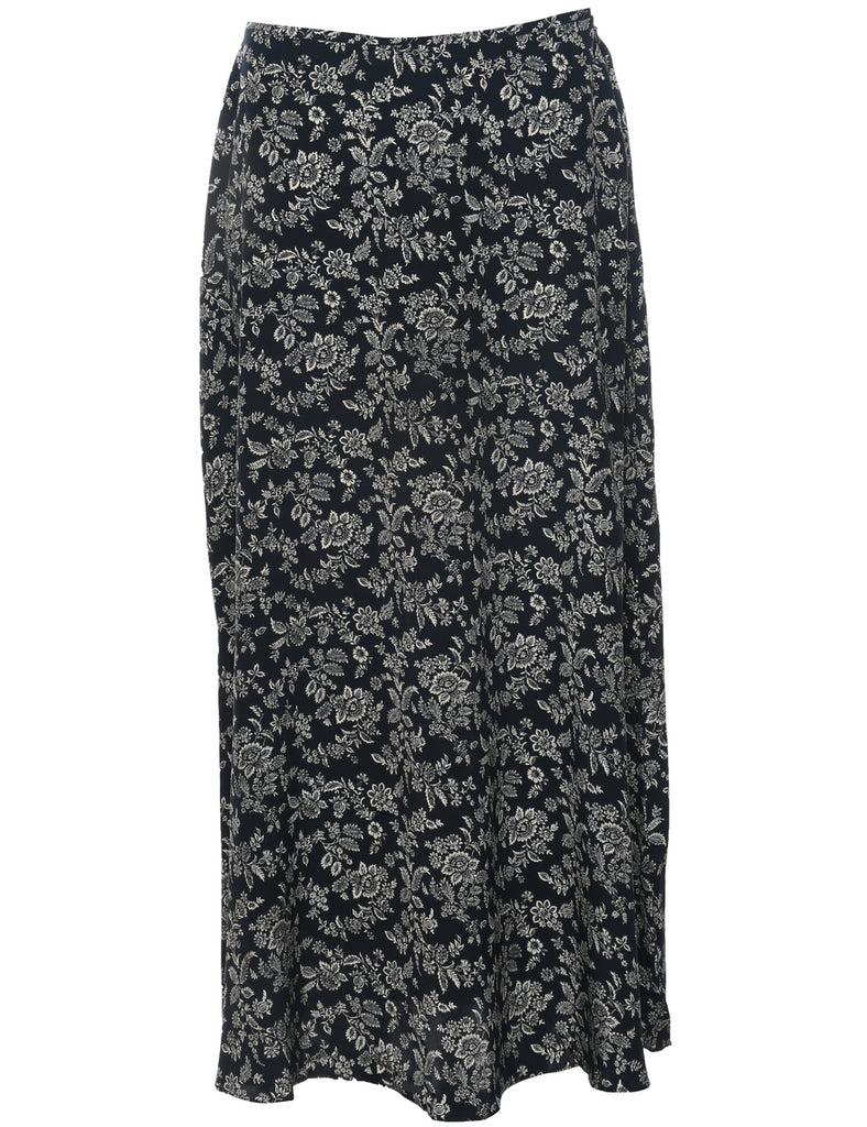 Silk Ralph Lauren Maxi Skirt - M
