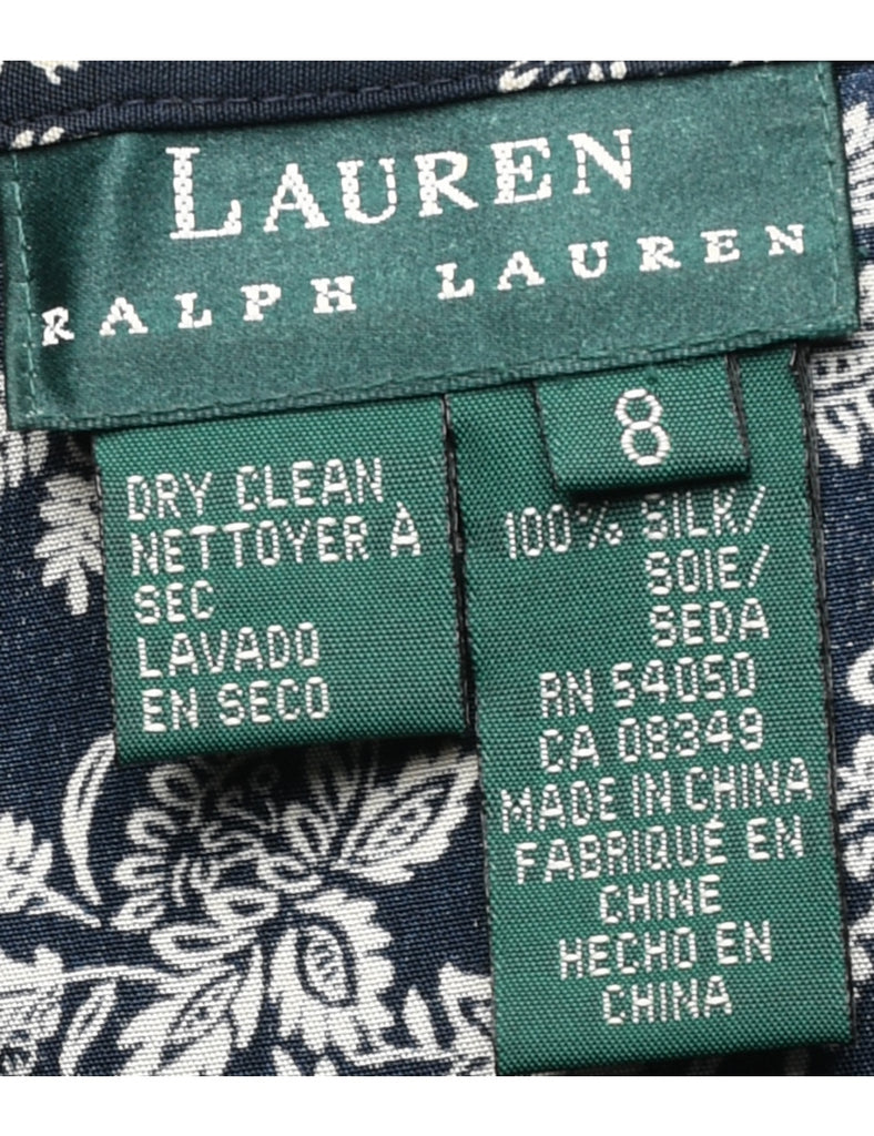 Silk Ralph Lauren Maxi Skirt - M