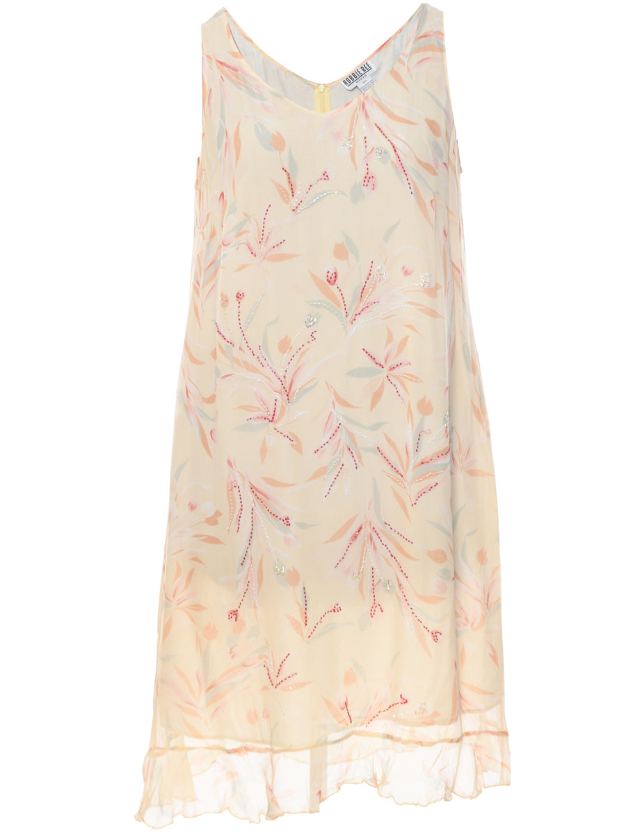 Women's Robbie Bee Silk Robbie Bee Dress Yellow, XL | Beyond Retro Women's Robbie Bee Silk Robbie Bee Dress Yellow, XL | Beyond Retro