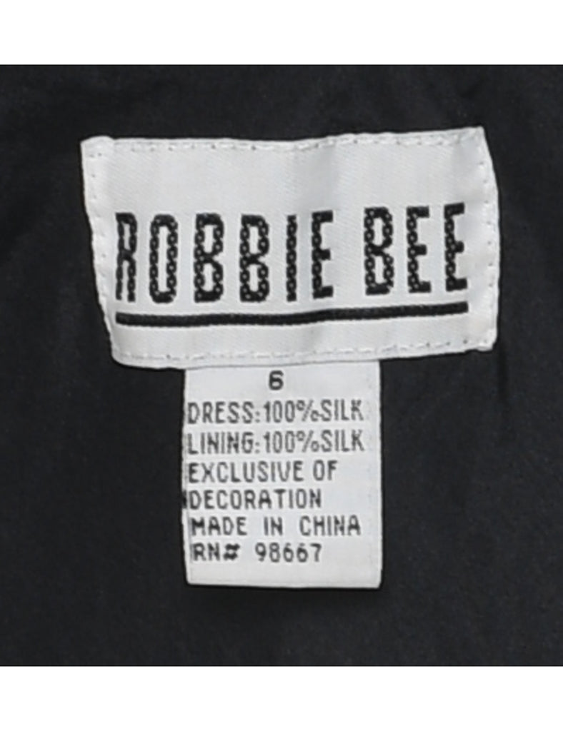 Silk Robbie Bee Dress - M