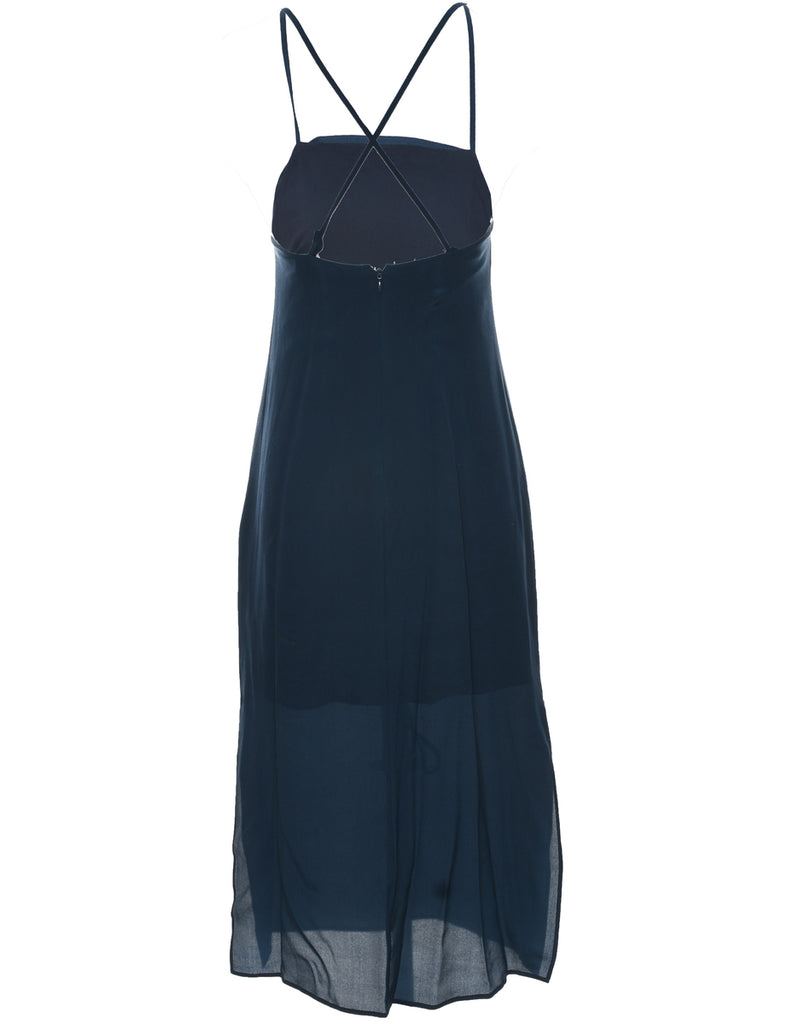 Silk Strappy Dress - XS