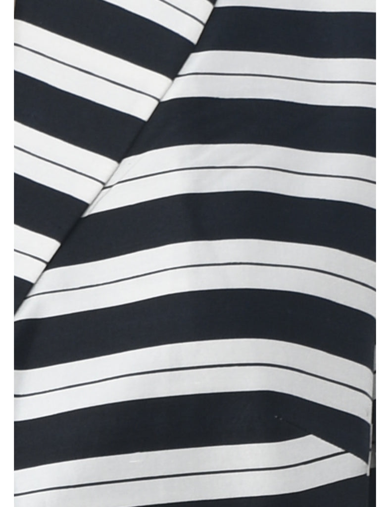 Silk Striped Jacket - S