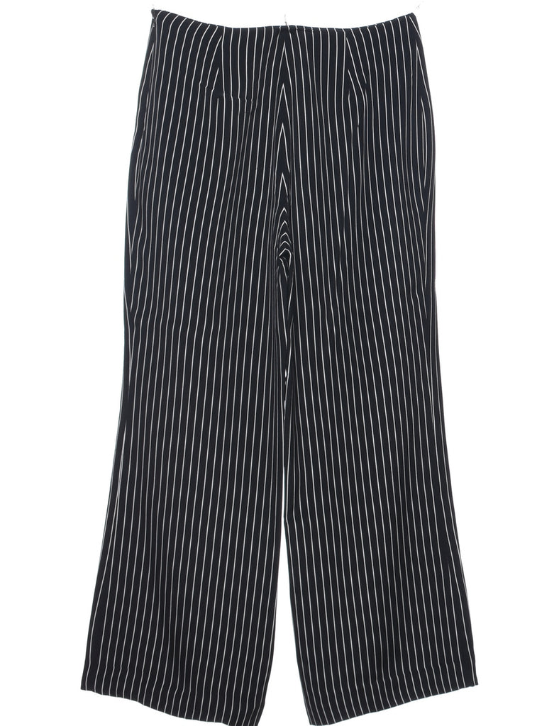 Silk Striped Trousers - W33 L31