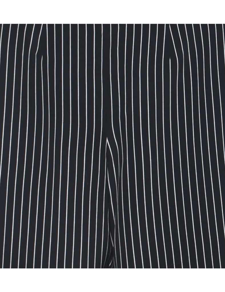 Silk Striped Trousers - W33 L31