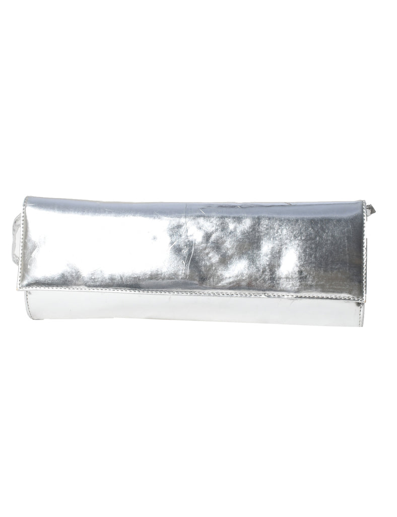 Silver Envelope Clutch - XS