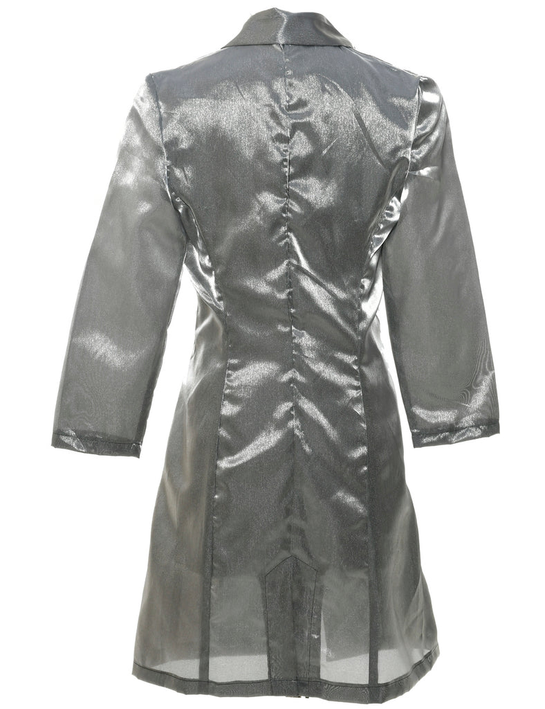 Silver Evening Jacket - XS