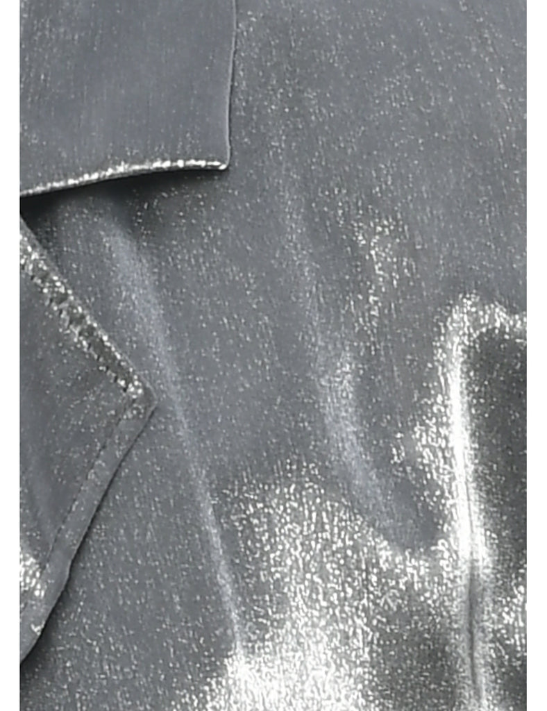 Silver Evening Jacket - XS