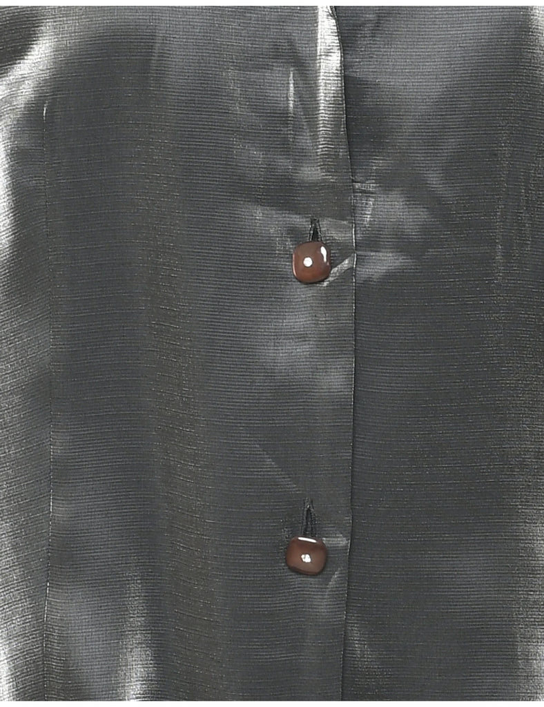 Silver Evening Jacket - L