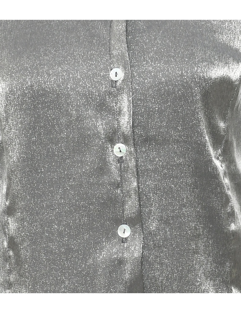 Silver Evening Shirt - XS