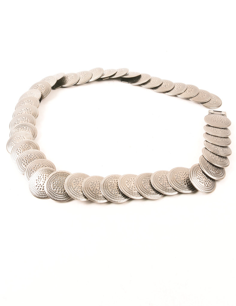 Silver Fashion Belt - M