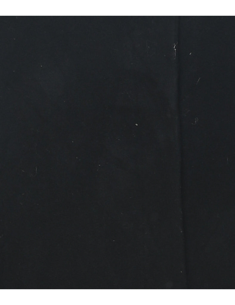 Single Breasted Wool Coat - M