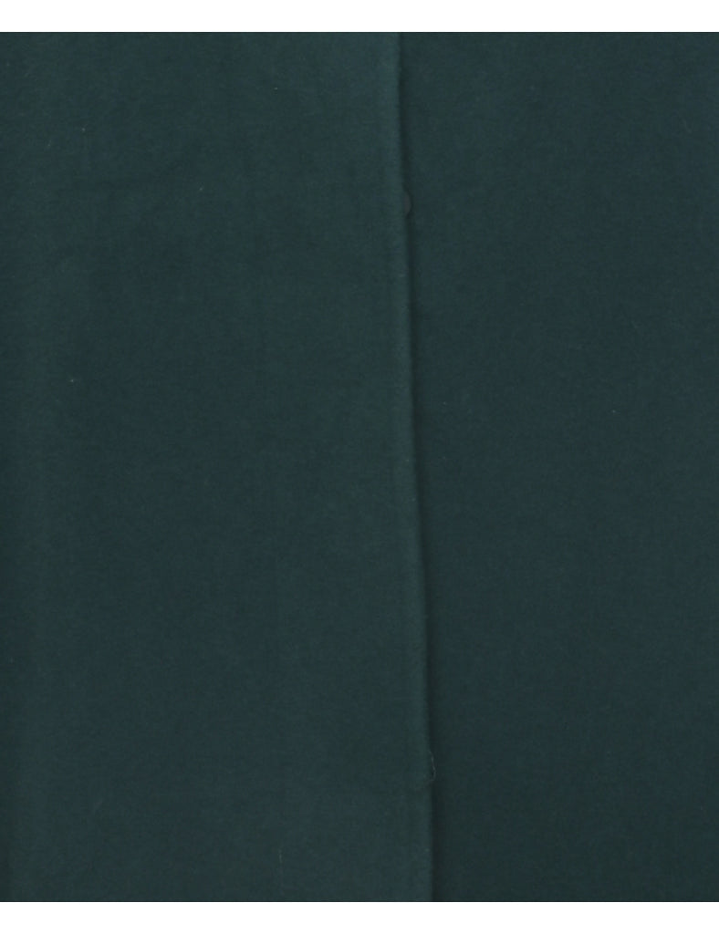 Single Breasted Wool Coat - XL