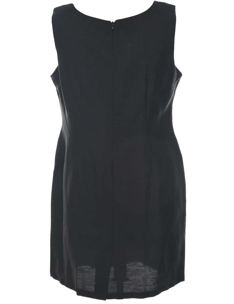 Sleeveless Black Dress - XL