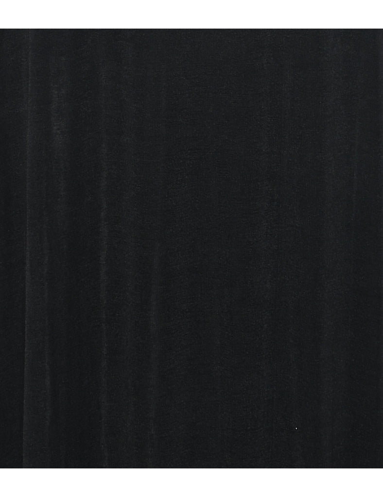 Sleeveless Black Dress - S