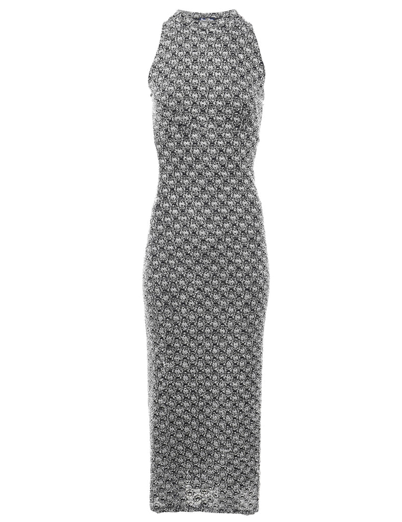 Sleeveless Bodycon Dress - M