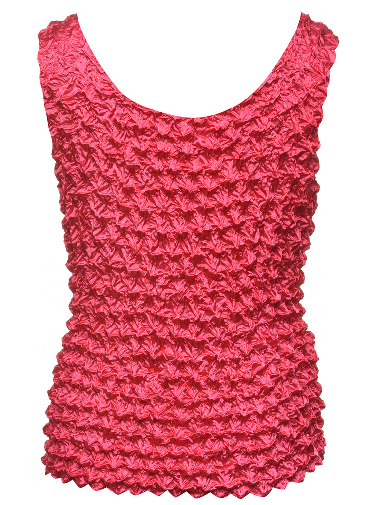 Sleeveless Crinkle Vest - S