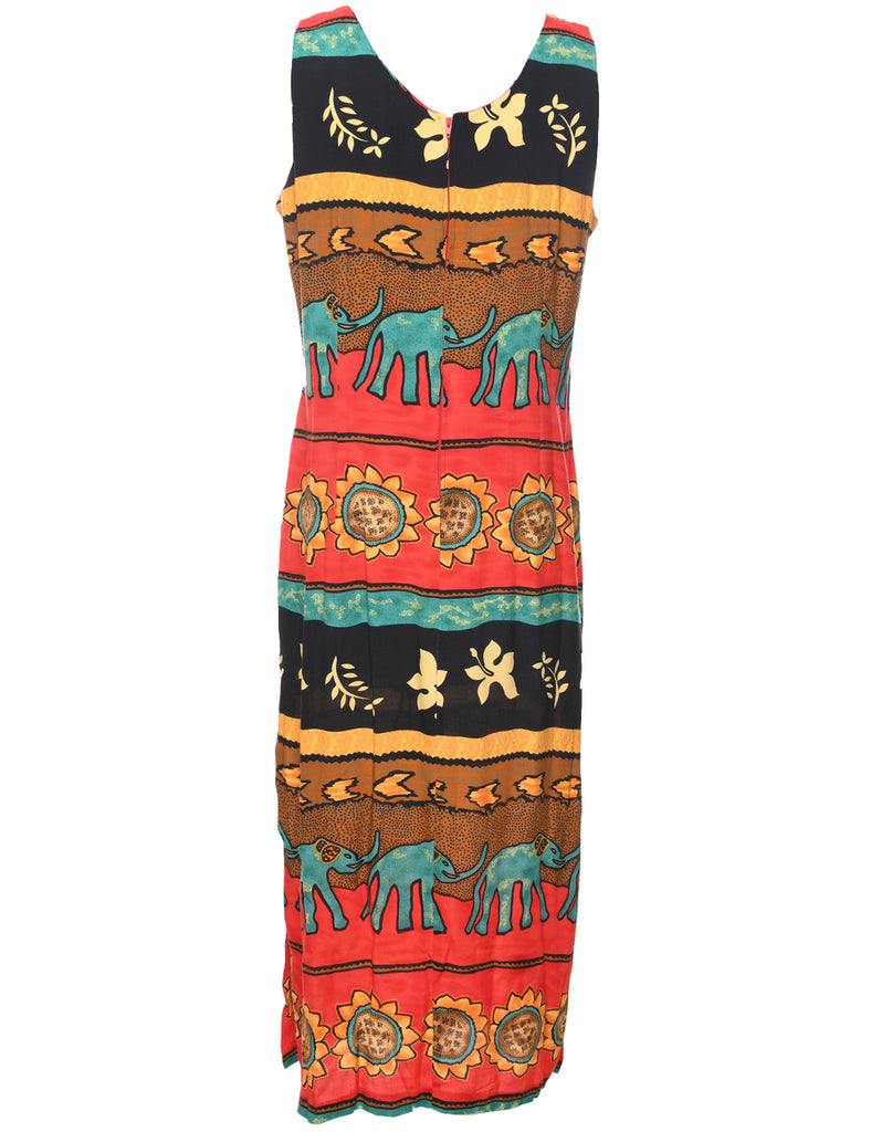 Sleeveless Dress - L