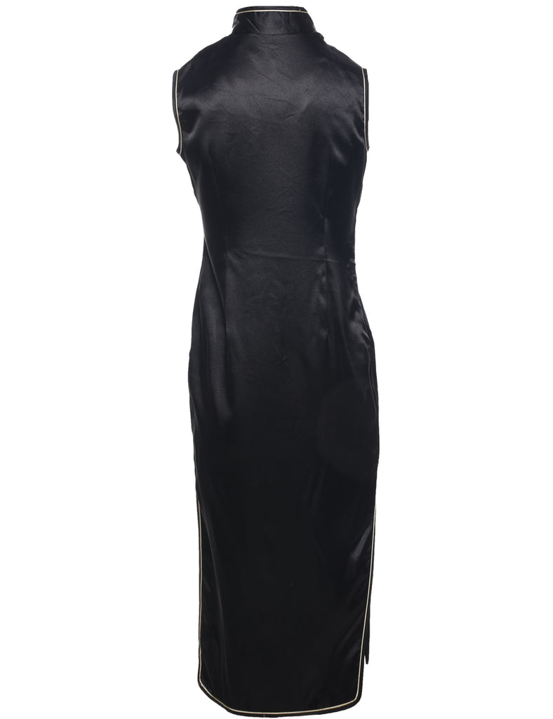 Sleeveless Evening Dress - S