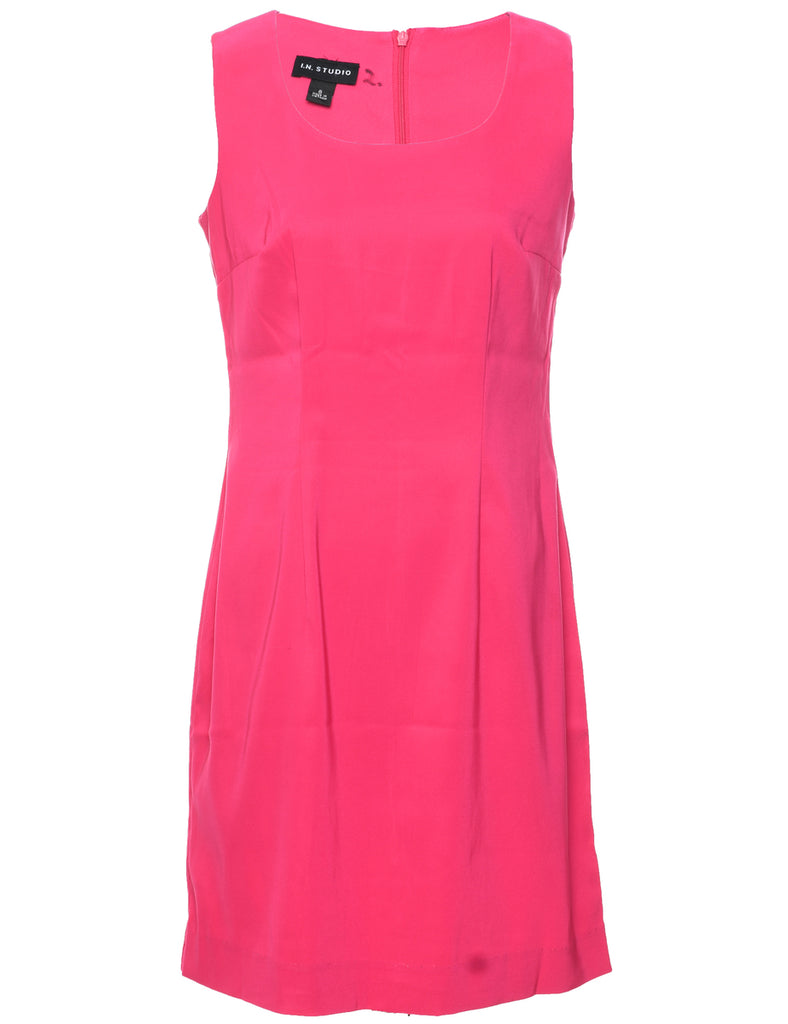 Sleeveless Pink Dress - S