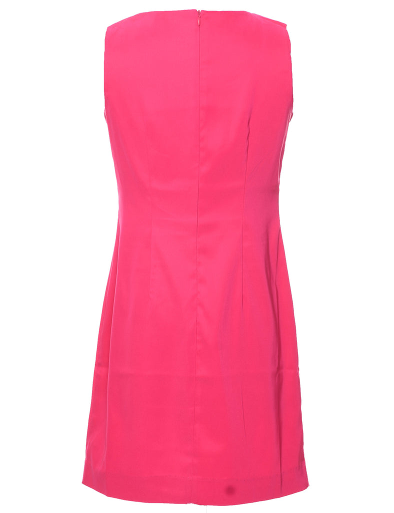 Sleeveless Pink Dress - S